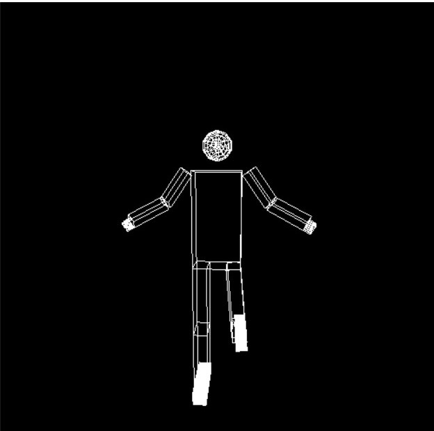 Articulated 3D Human Figure